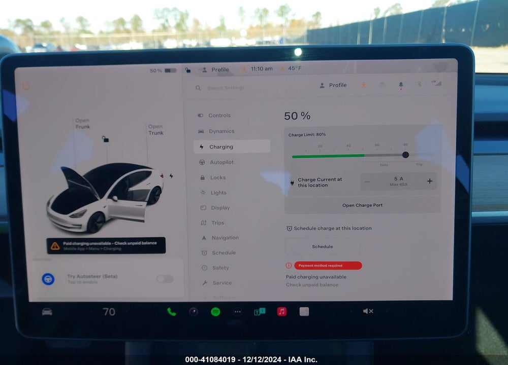 2021 TESLA MODEL 3 LONG RANGE DUAL MOTOR ALL-WHEEL DRIVE VIN: 5YJ3E1EB3MF902079