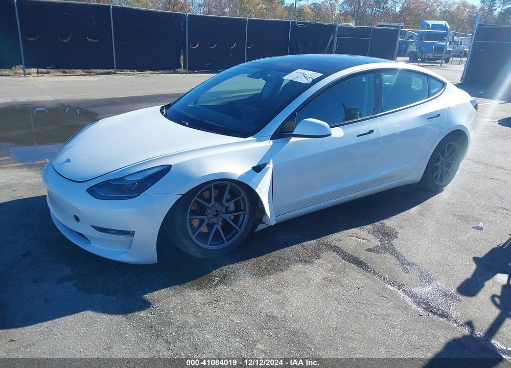 2021 TESLA MODEL 3 LONG RANGE DUAL MOTOR ALL-WHEEL DRIVE VIN: 5YJ3E1EB3MF902079