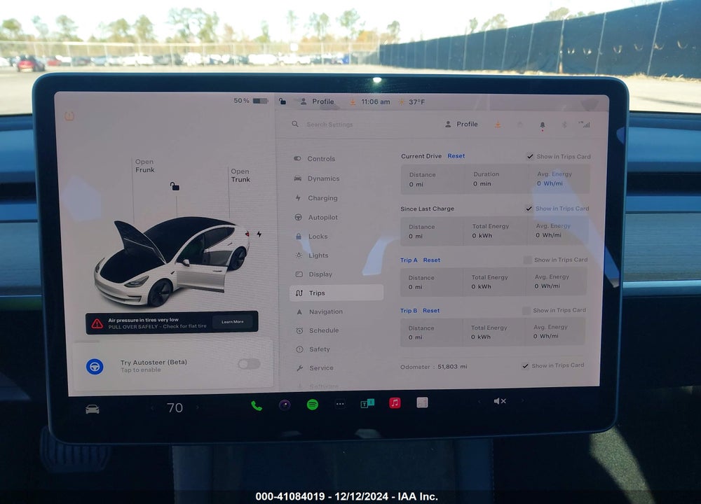 2021 TESLA MODEL 3 LONG RANGE DUAL MOTOR ALL-WHEEL DRIVE VIN: 5YJ3E1EB3MF902079