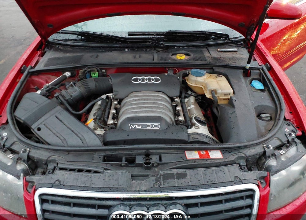 2006 AUDI A4 3.0 VIN: WAUDT48H36K008260
