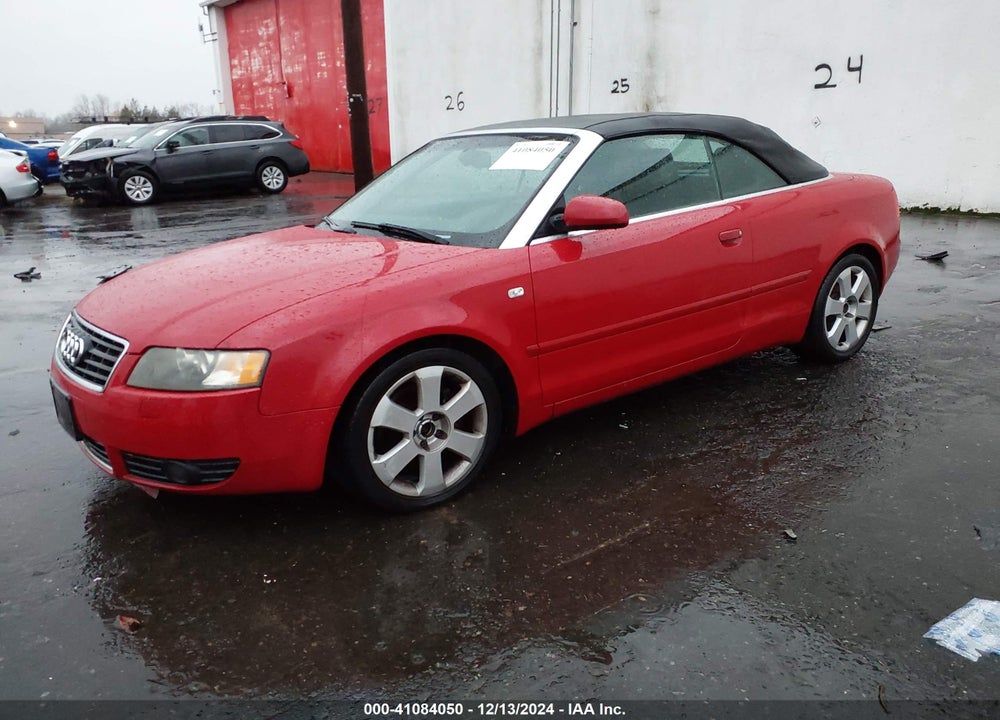 2006 AUDI A4 3.0 VIN: WAUDT48H36K008260