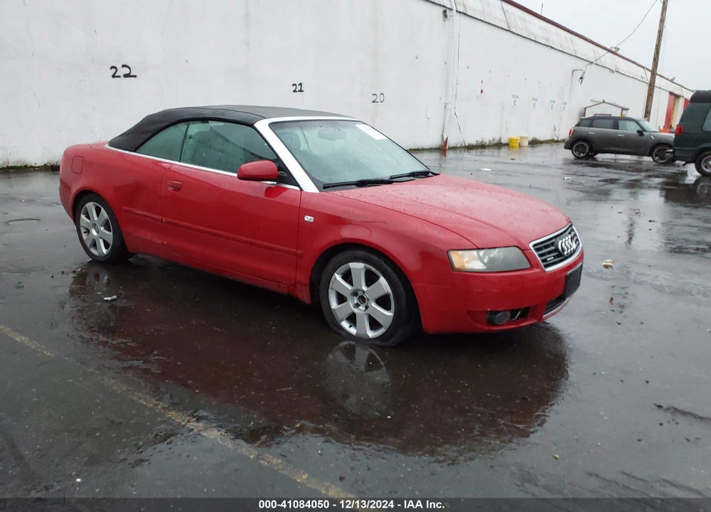 2006 AUDI A4 3.0 VIN: WAUDT48H36K008260