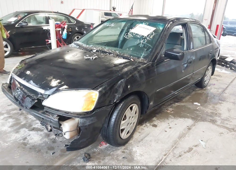 2002 HONDA CIVIC LX VIN: 2HGES16552H613675