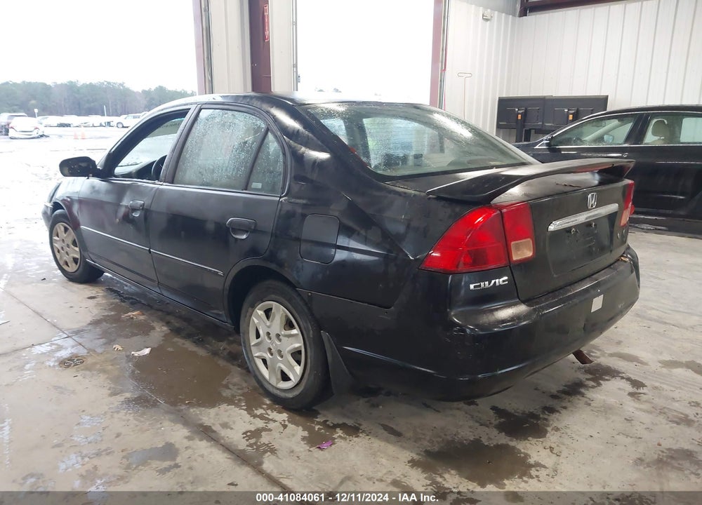 2002 HONDA CIVIC LX VIN: 2HGES16552H613675