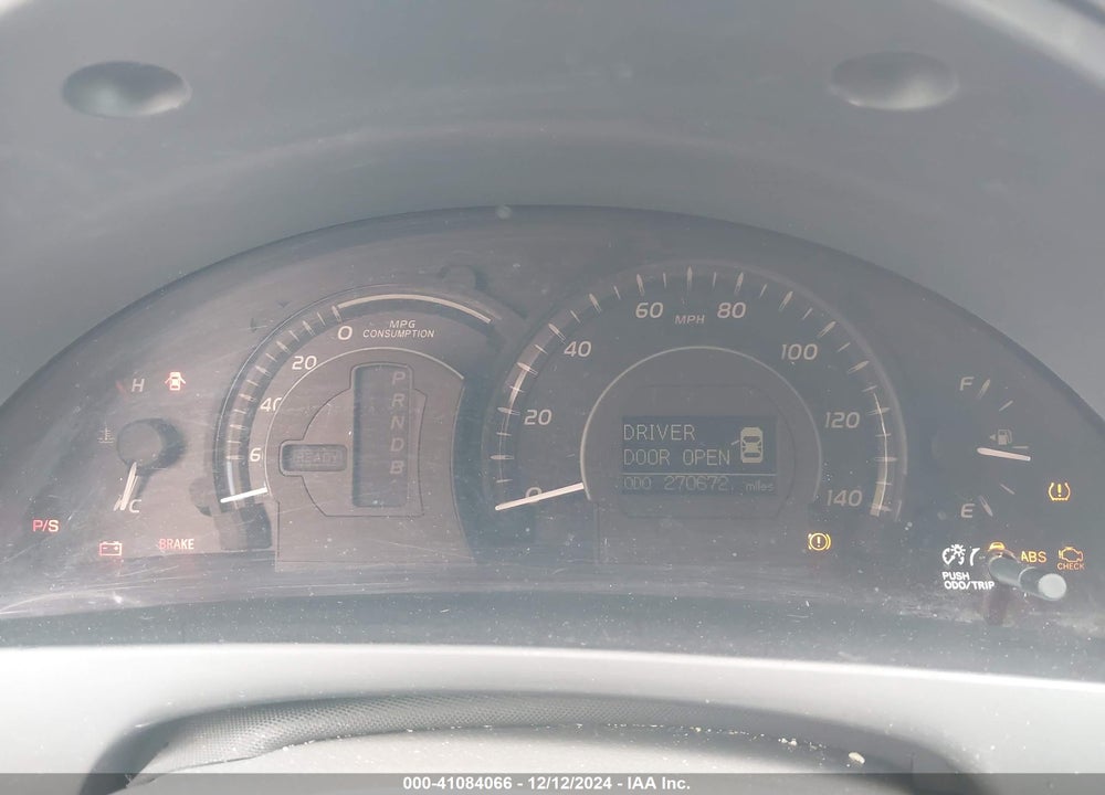 2007 TOYOTA CAMRY HYBRID VIN: JTNBB46K473013602
