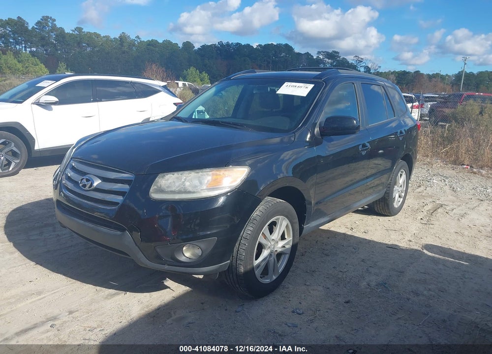 2012 HYUNDAI SANTA FE SE VIN: 5XYZH4AG5CG144581