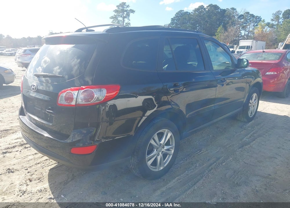 2012 HYUNDAI SANTA FE SE VIN: 5XYZH4AG5CG144581