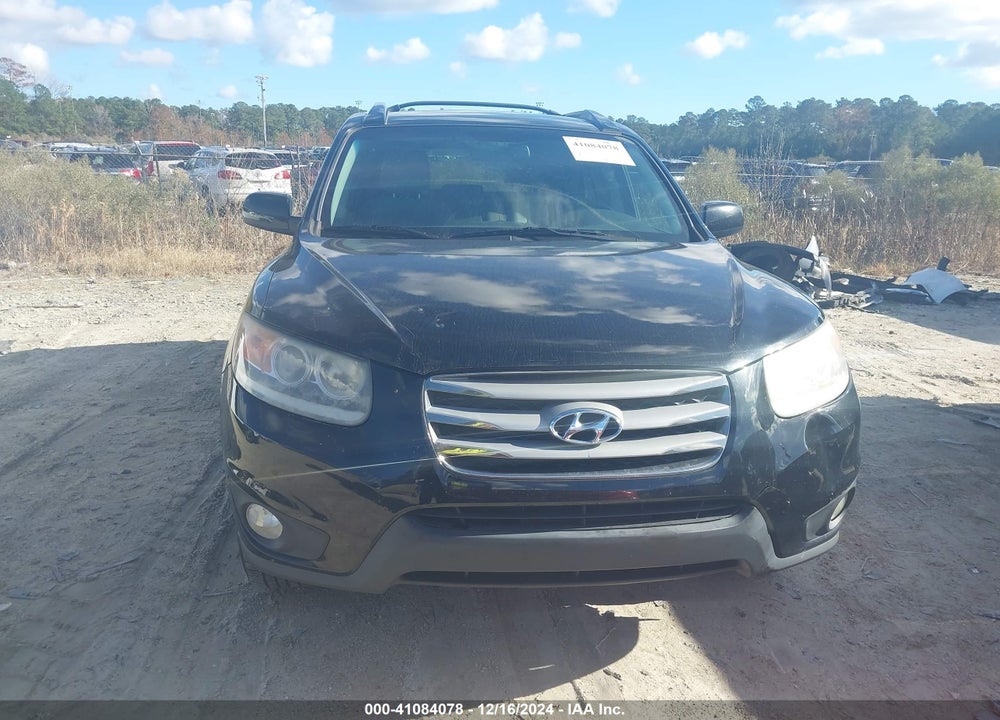 2012 HYUNDAI SANTA FE SE VIN: 5XYZH4AG5CG144581