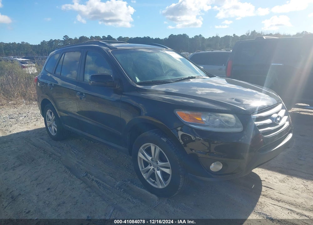 2012 HYUNDAI SANTA FE SE VIN: 5XYZH4AG5CG144581