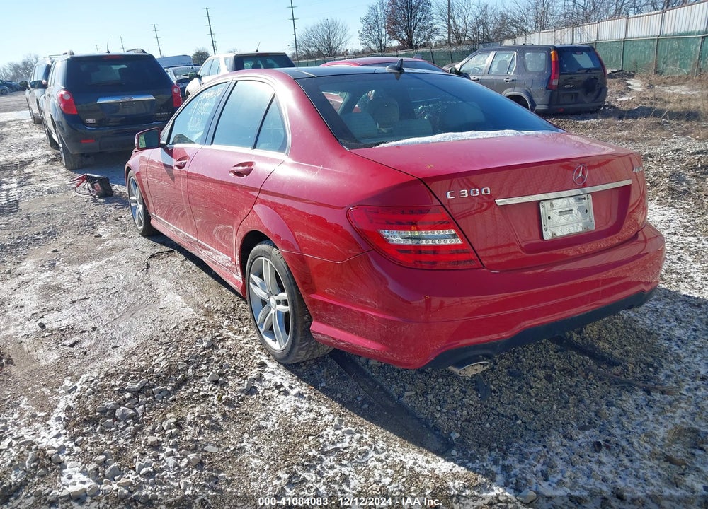 2012 MERCEDES-BENZ C 300 LUXURY 4MATIC/SPORT 4MATIC VIN: WDDGF8BB0CA601679
