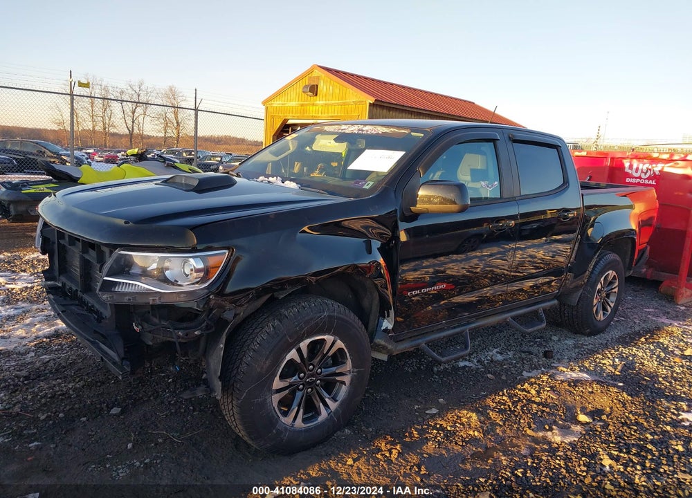 2021 CHEVROLET COLORADO 4WD SHORT BOX Z71 VIN: 1GCGTDEN6M1233477