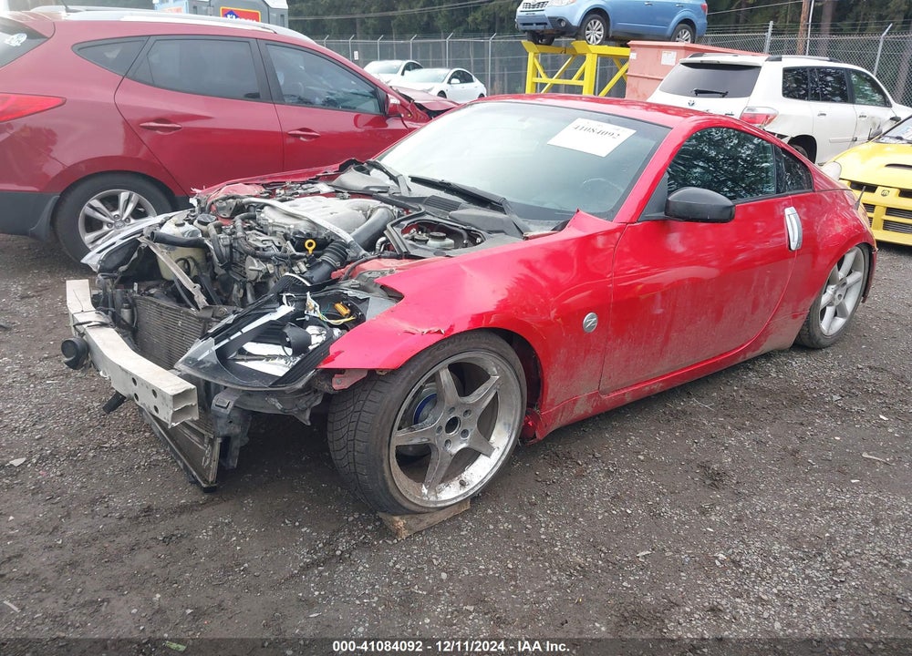 2004 NISSAN 350Z VIN: JN1AZ34D84T165360