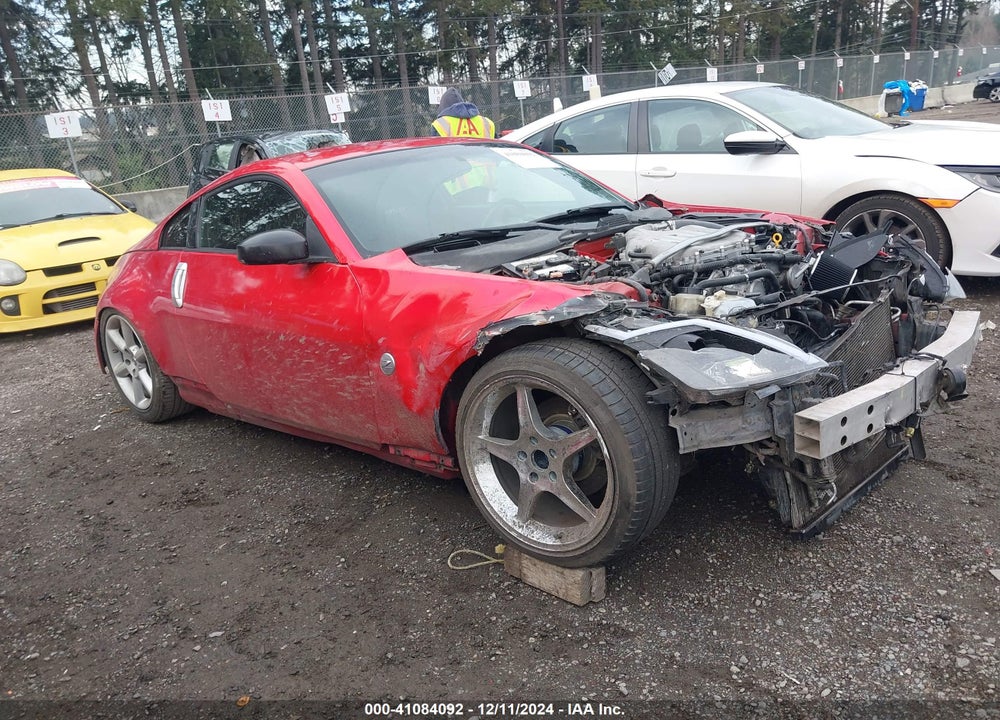 2004 NISSAN 350Z VIN: JN1AZ34D84T165360