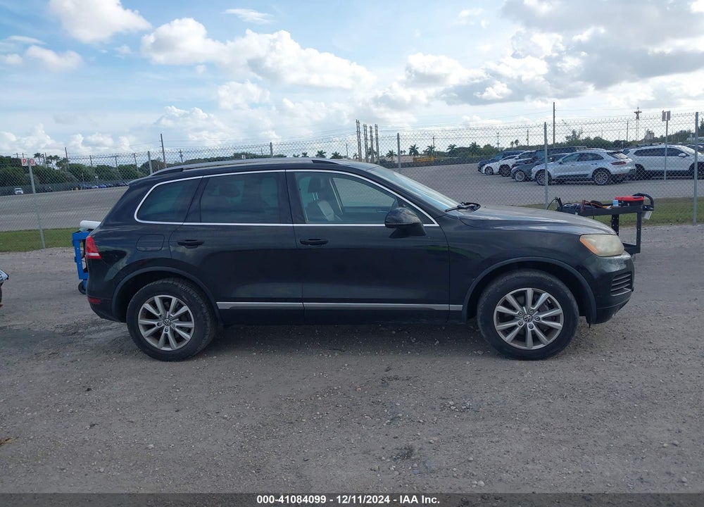 2013 VOLKSWAGEN TOUAREG VR6 SPORT VIN: WVGEF9BP5DD001870