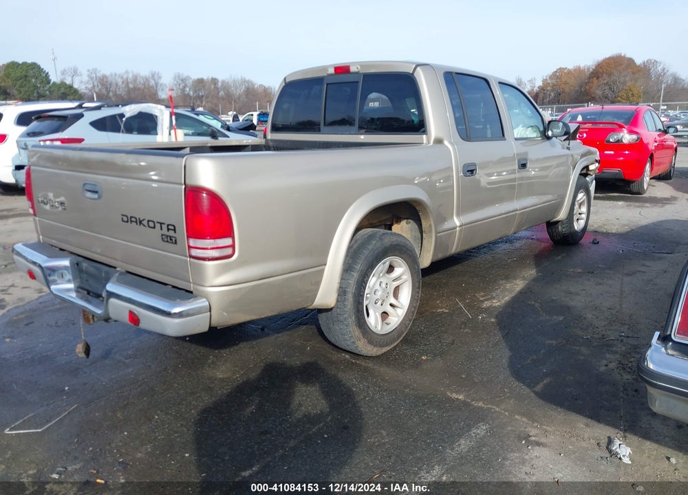 2004 DODGE DAKOTA SLT VIN: 1D7HL48N14S536795