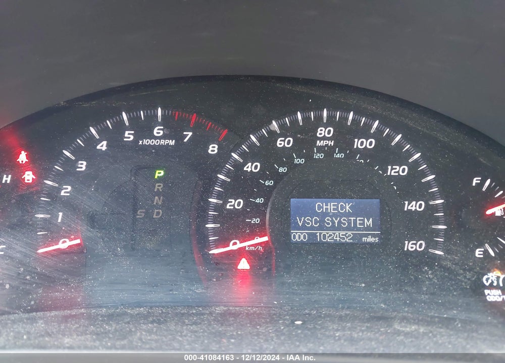 2007 TOYOTA CAMRY XLE V6 VIN: 4T1BK46K67U038138