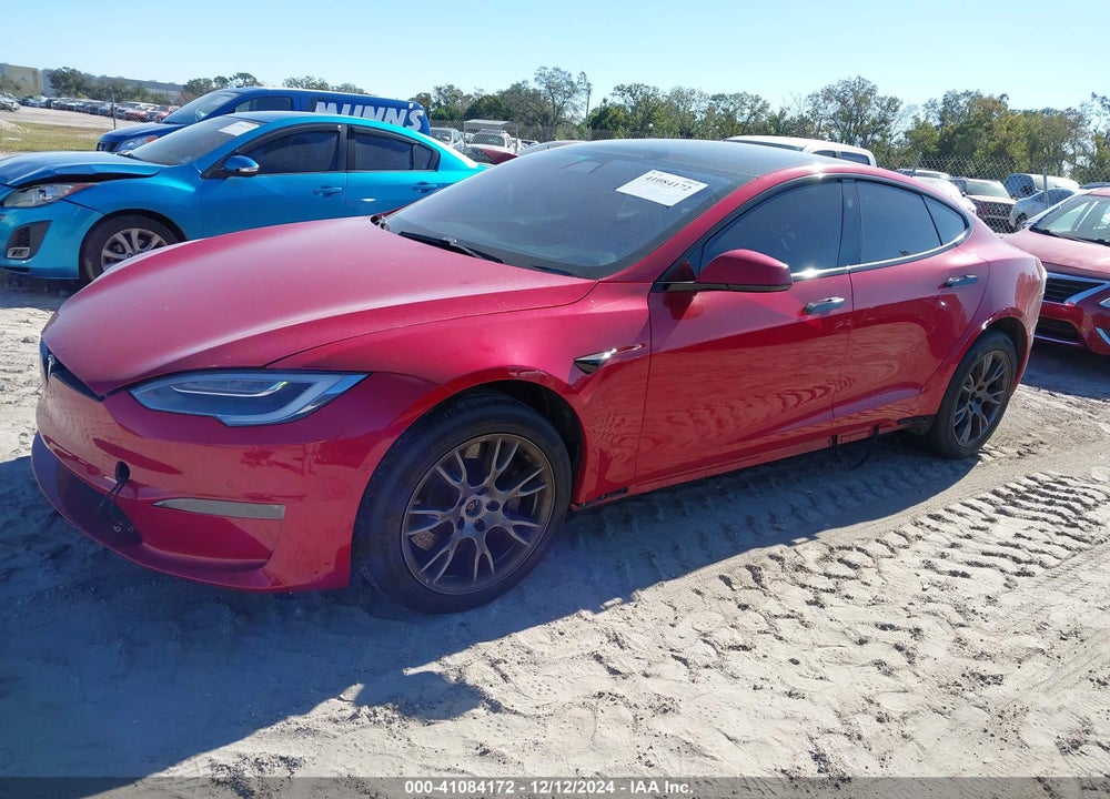 2021 TESLA MODEL S VIN: 5YJSA1E66MF452874