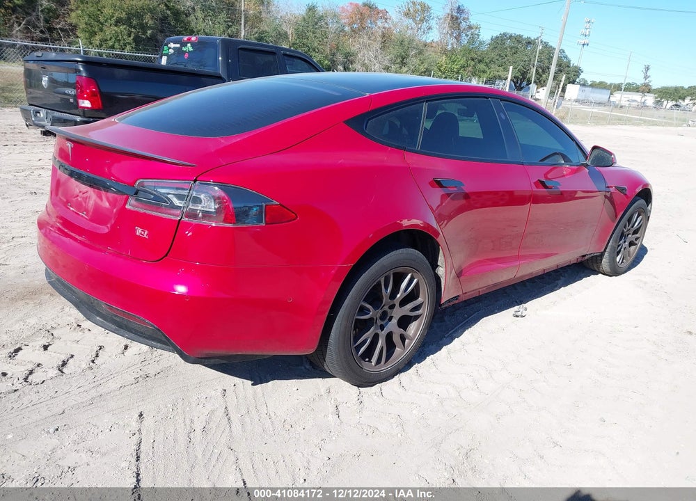 2021 TESLA MODEL S VIN: 5YJSA1E66MF452874