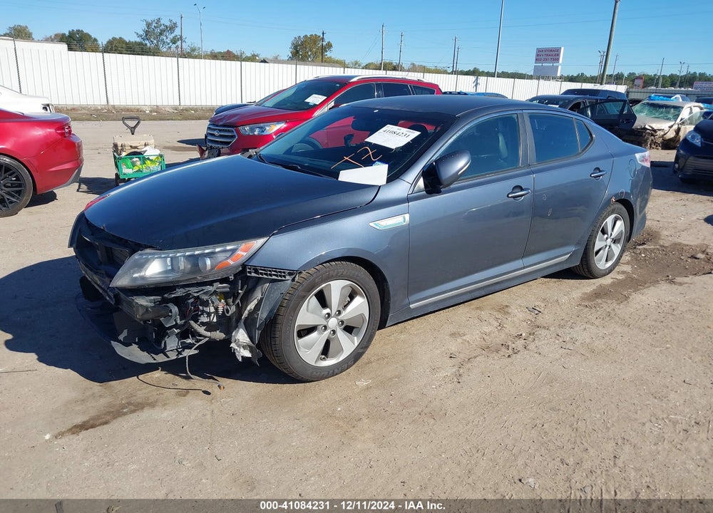 2014 KIA OPTIMA HYBRID EX VIN: KNAGN4AD6E5066844