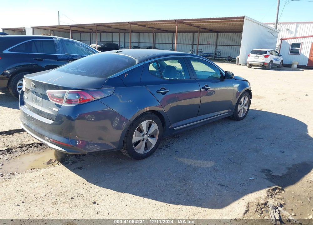 2014 KIA OPTIMA HYBRID EX VIN: KNAGN4AD6E5066844
