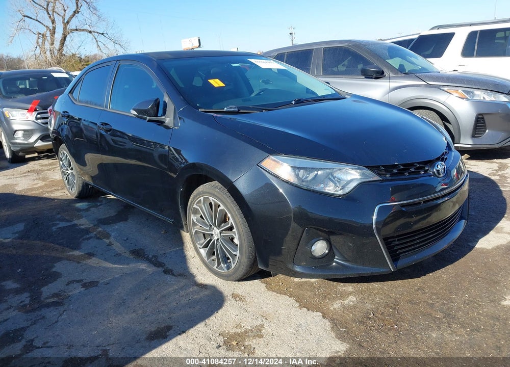 2014 TOYOTA COROLLA S PLUS VIN: 2T1BURHEXEC223211