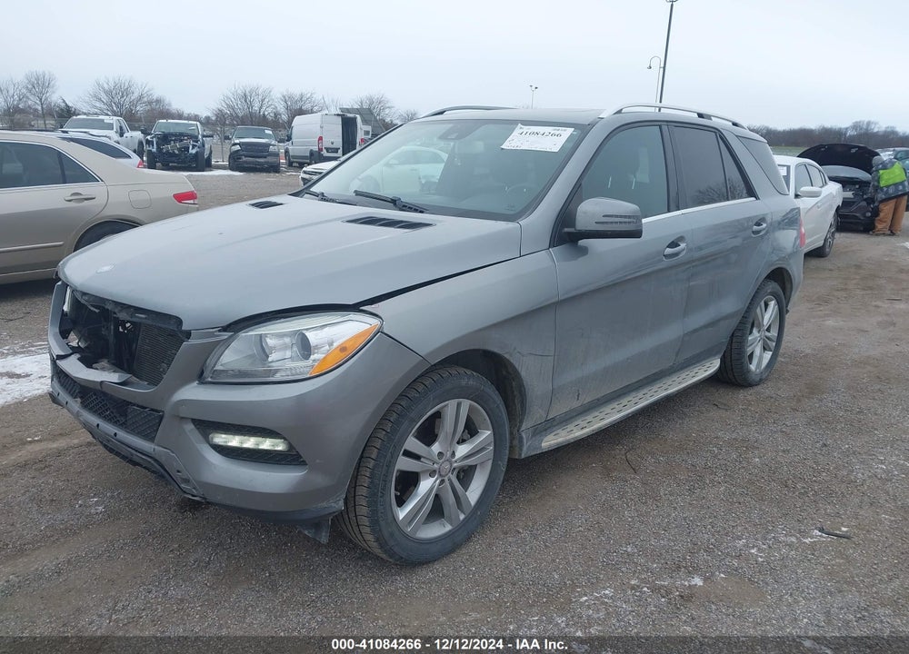 2015 MERCEDES-BENZ ML 350 4MATIC VIN: 4JGDA5HB7FA475239