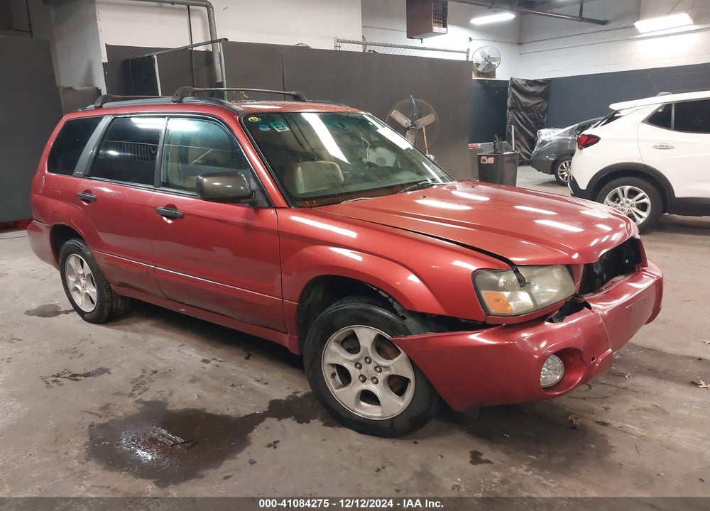 2003 SUBARU FORESTER XS VIN: JF1SG656X3H721409