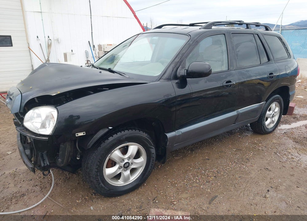 2005 HYUNDAI SANTA FE GLS/LX VIN: KM8SC73E65U907377