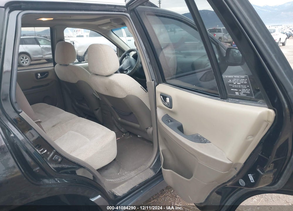 2005 HYUNDAI SANTA FE GLS/LX VIN: KM8SC73E65U907377