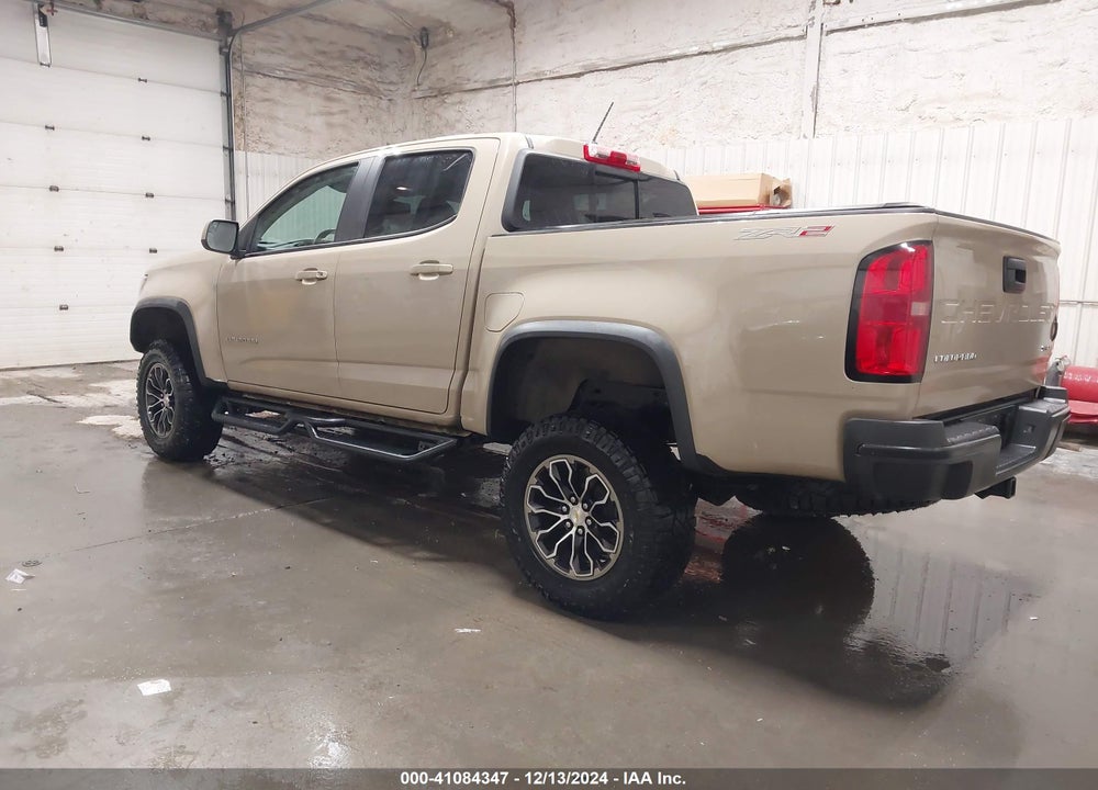 2021 CHEVROLET COLORADO 4WD SHORT BOX ZR2 VIN: 1GCGTEEN5M1267660