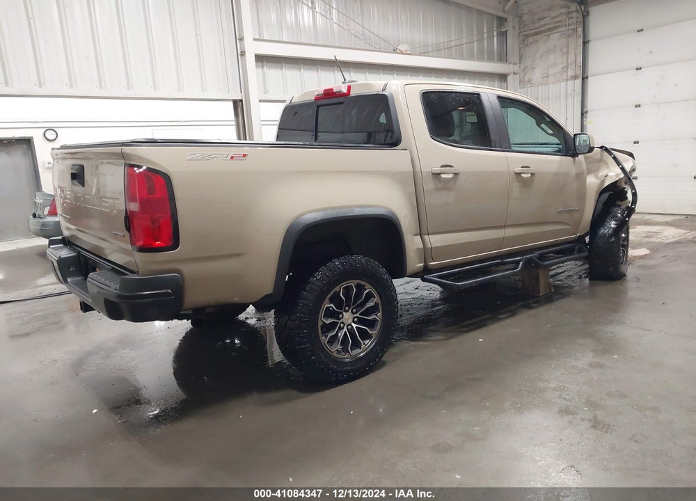 2021 CHEVROLET COLORADO 4WD SHORT BOX ZR2 VIN: 1GCGTEEN5M1267660