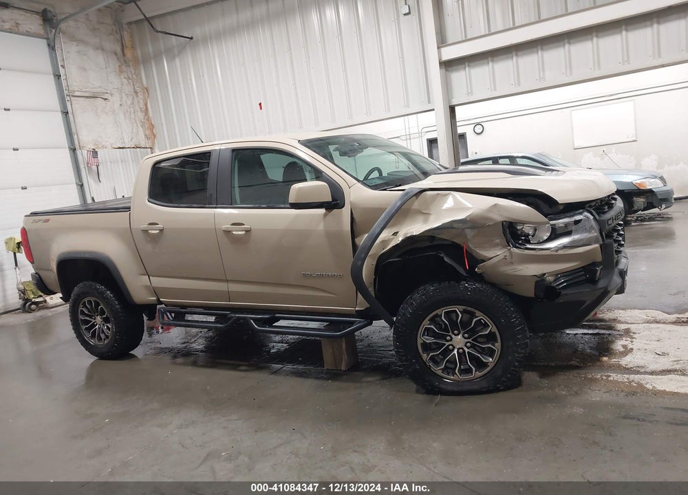 2021 CHEVROLET COLORADO 4WD SHORT BOX ZR2 VIN: 1GCGTEEN5M1267660