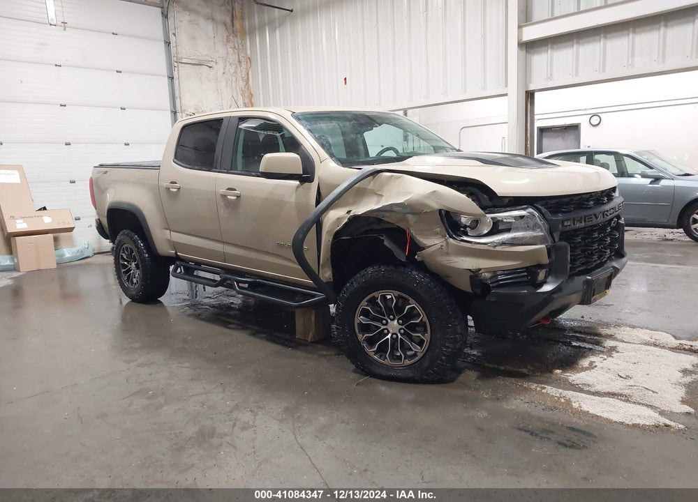 2021 CHEVROLET COLORADO 4WD SHORT BOX ZR2 VIN: 1GCGTEEN5M1267660