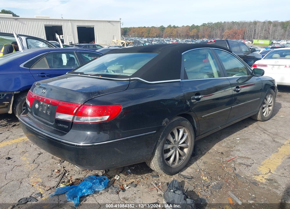 2006 HYUNDAI AZERA VIN: KMHFC46F96A068994