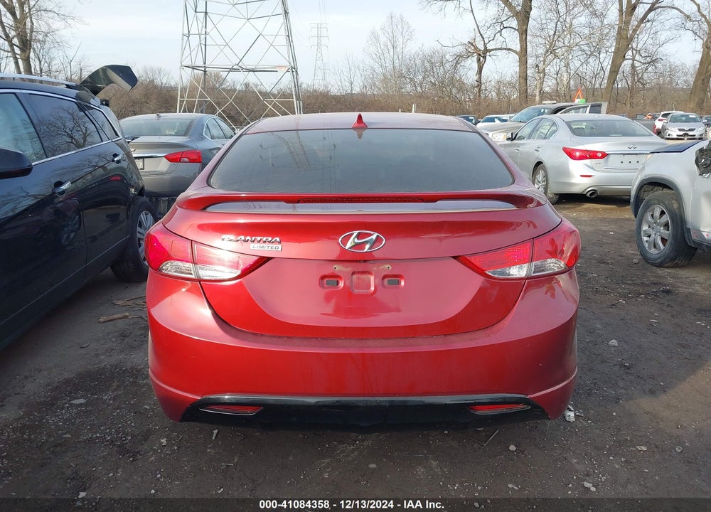 2013 HYUNDAI ELANTRA VIN: 5NPDH4AE4DH406626