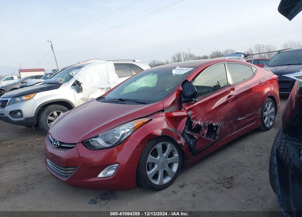 2013 HYUNDAI ELANTRA VIN: 5NPDH4AE4DH406626