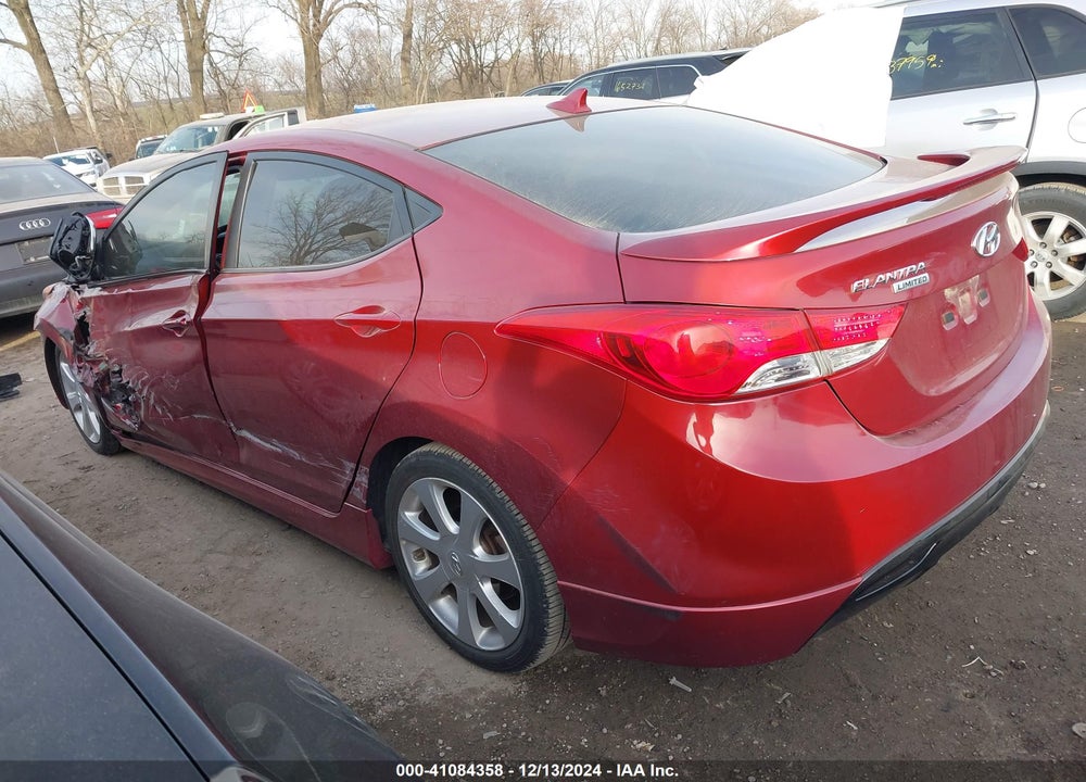 2013 HYUNDAI ELANTRA VIN: 5NPDH4AE4DH406626