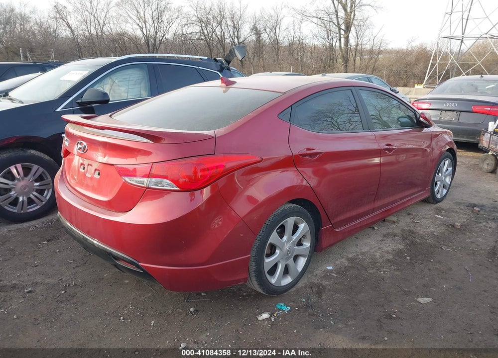 2013 HYUNDAI ELANTRA VIN: 5NPDH4AE4DH406626