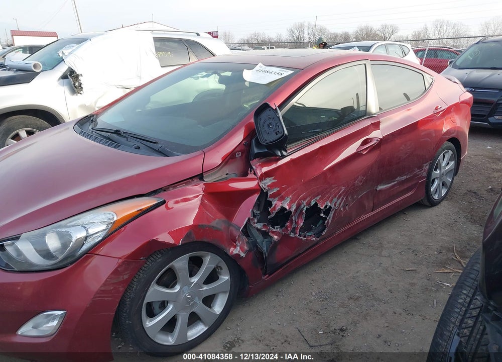 2013 HYUNDAI ELANTRA VIN: 5NPDH4AE4DH406626