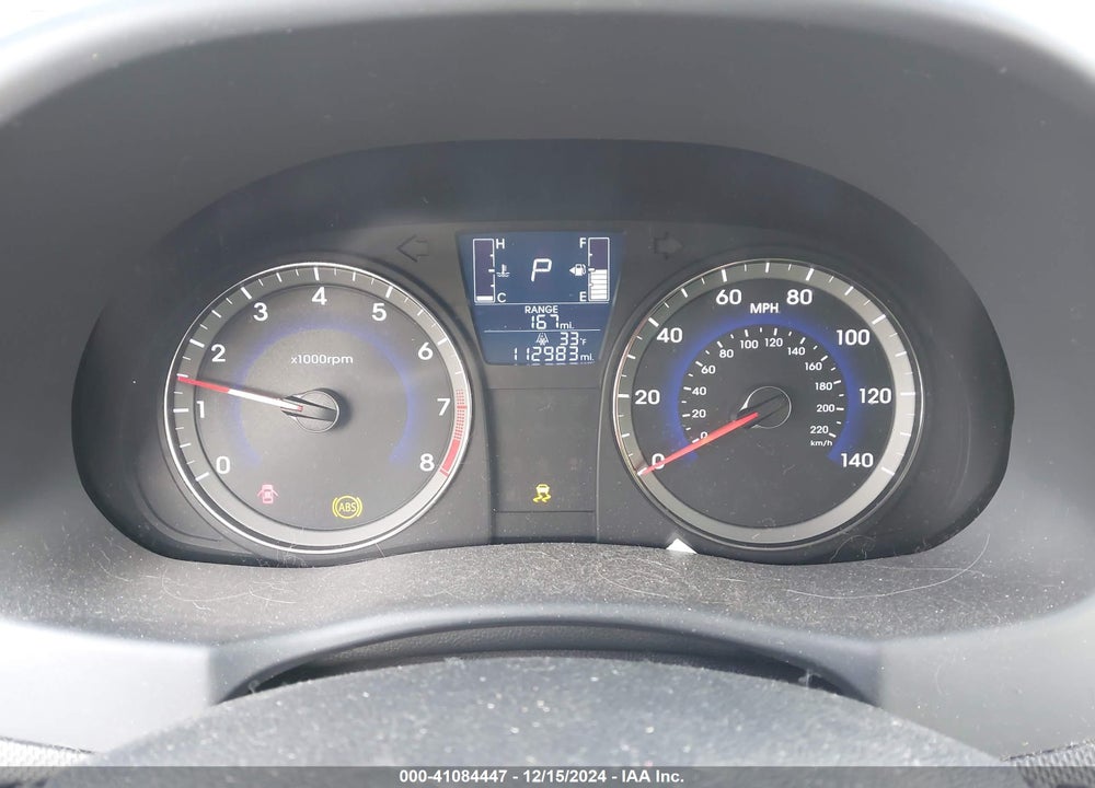 2017 HYUNDAI ACCENT SE VIN: KMHCT4AE6HU249201