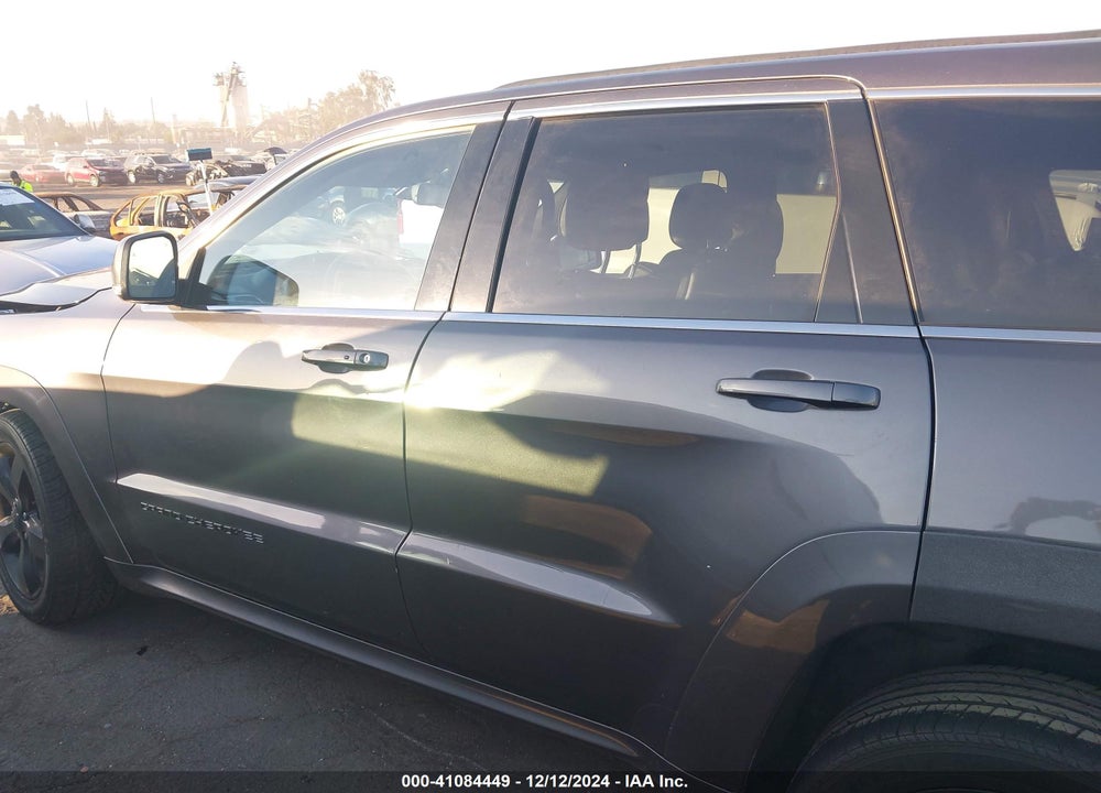 2016 JEEP GRAND CHEROKEE HIGH ALTITUDE VIN: 1C4RJFCG8GC423515
