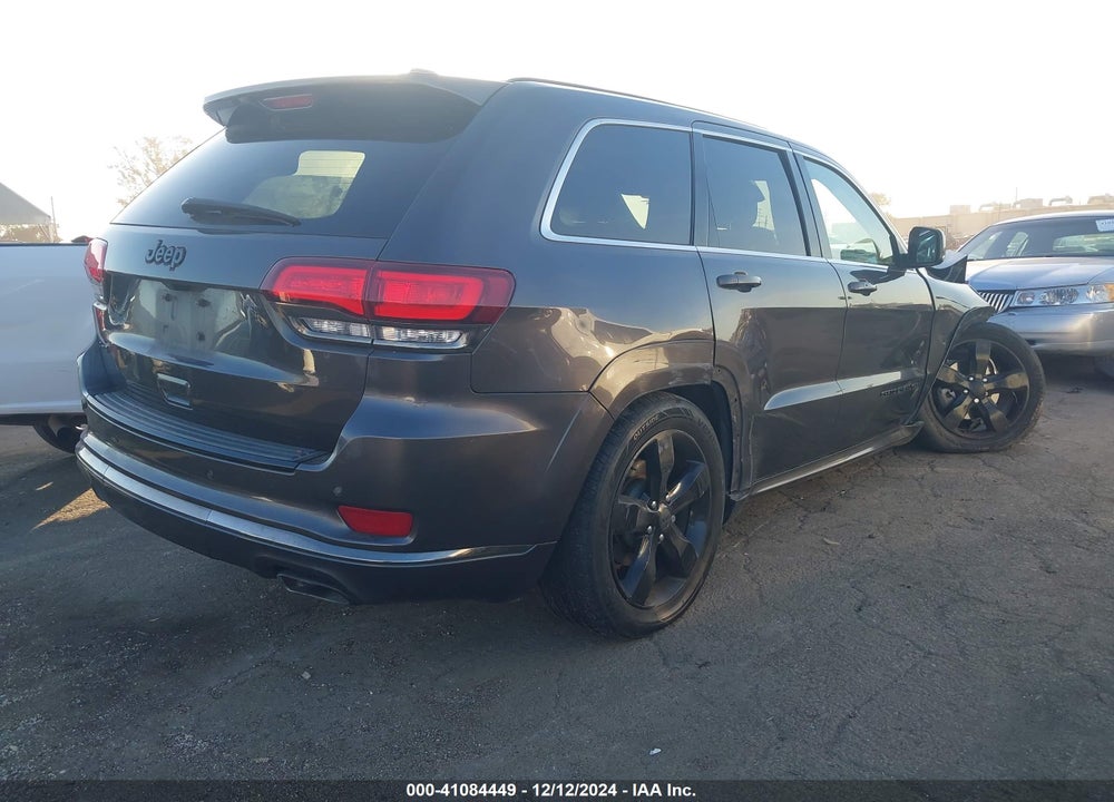 2016 JEEP GRAND CHEROKEE HIGH ALTITUDE VIN: 1C4RJFCG8GC423515