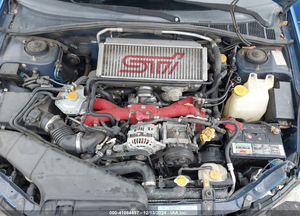 2004 SUBARU IMPREZA WRX STI VIN: JF1GD70634L519487