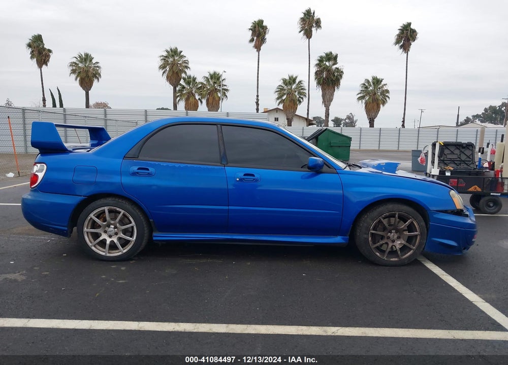 2004 SUBARU IMPREZA WRX STI VIN: JF1GD70634L519487