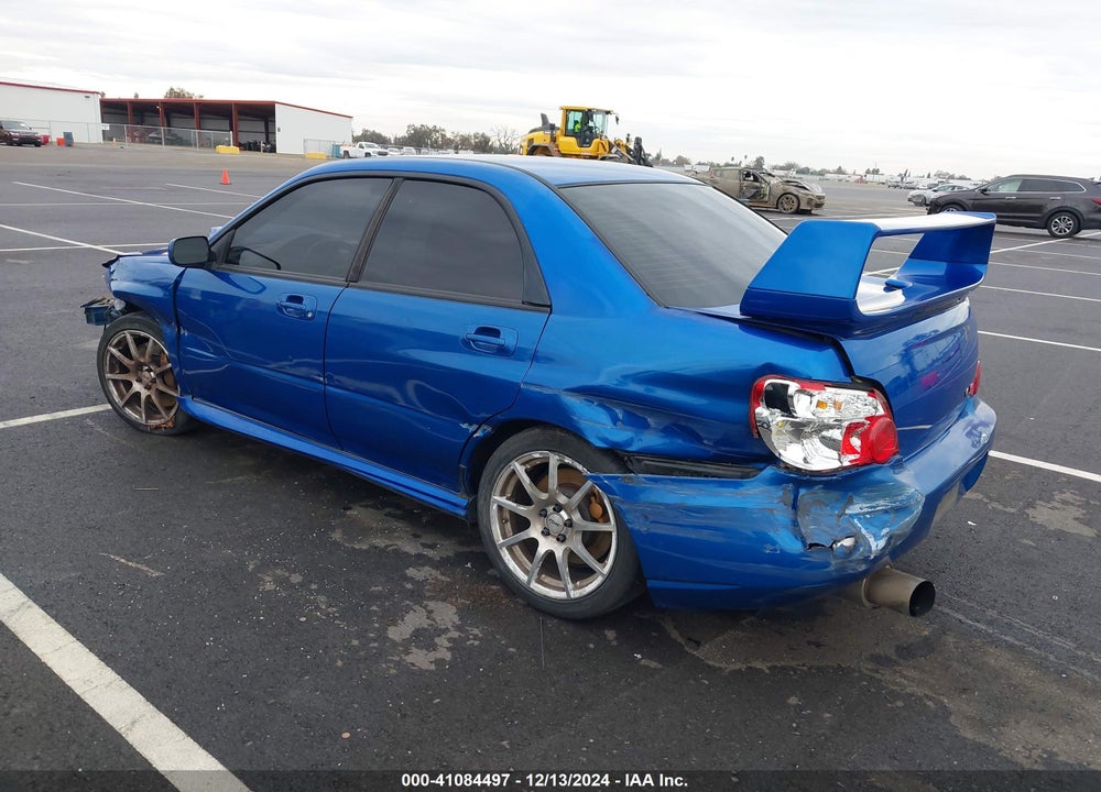 2004 SUBARU IMPREZA WRX STI VIN: JF1GD70634L519487