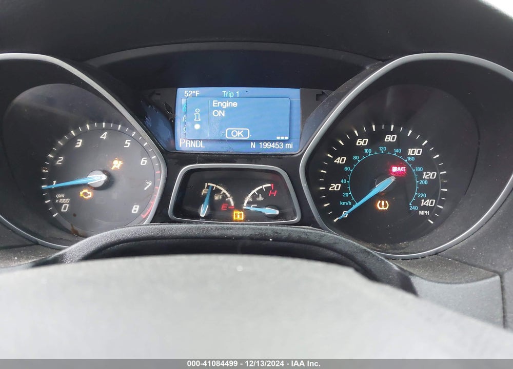2014 FORD FOCUS SE VIN: 1FADP3F27EL312741