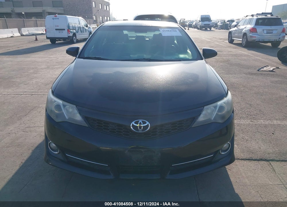 2012 TOYOTA CAMRY SE VIN: 4T1BF1FK9CU190721