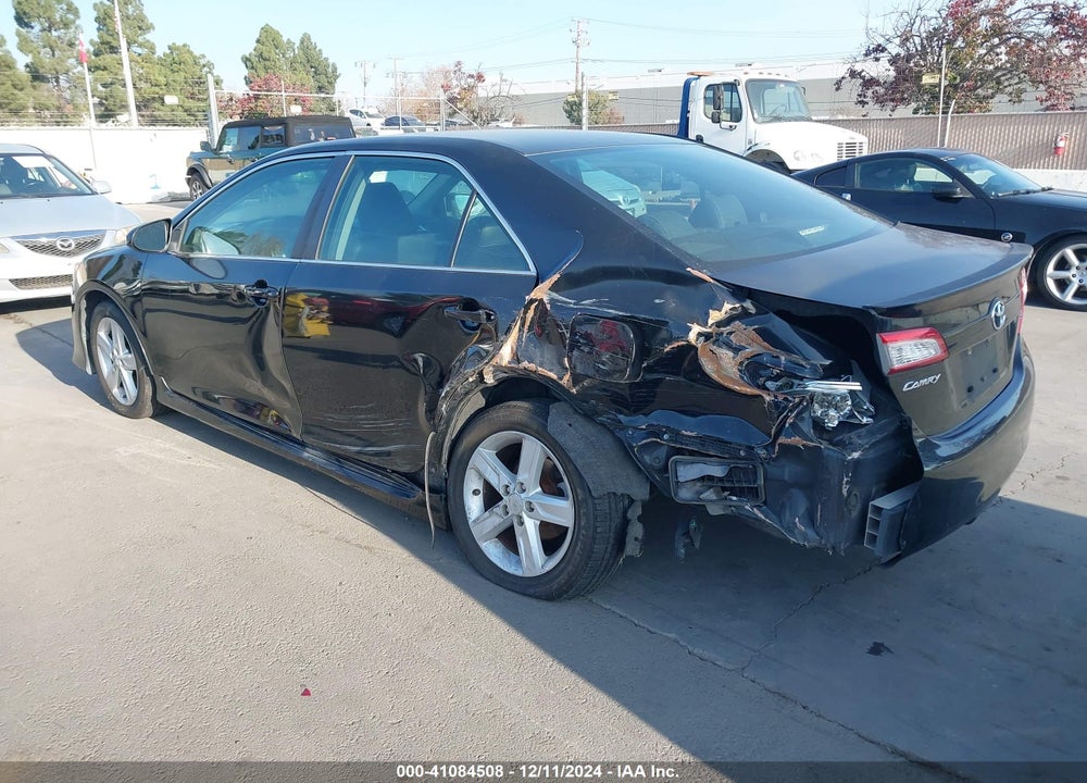 2012 TOYOTA CAMRY SE VIN: 4T1BF1FK9CU190721