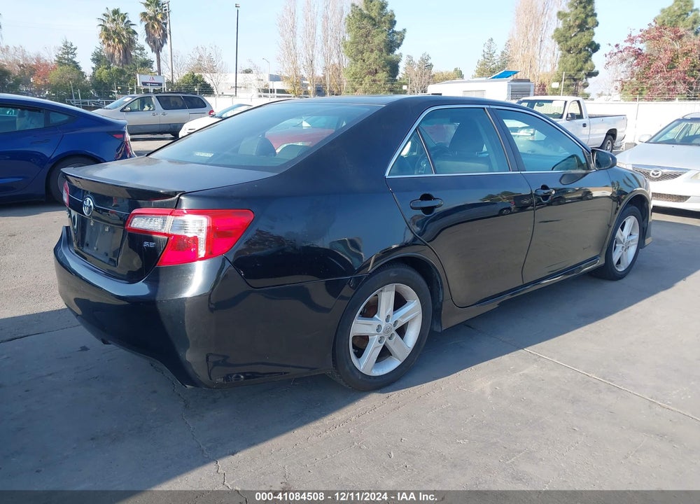 2012 TOYOTA CAMRY SE VIN: 4T1BF1FK9CU190721