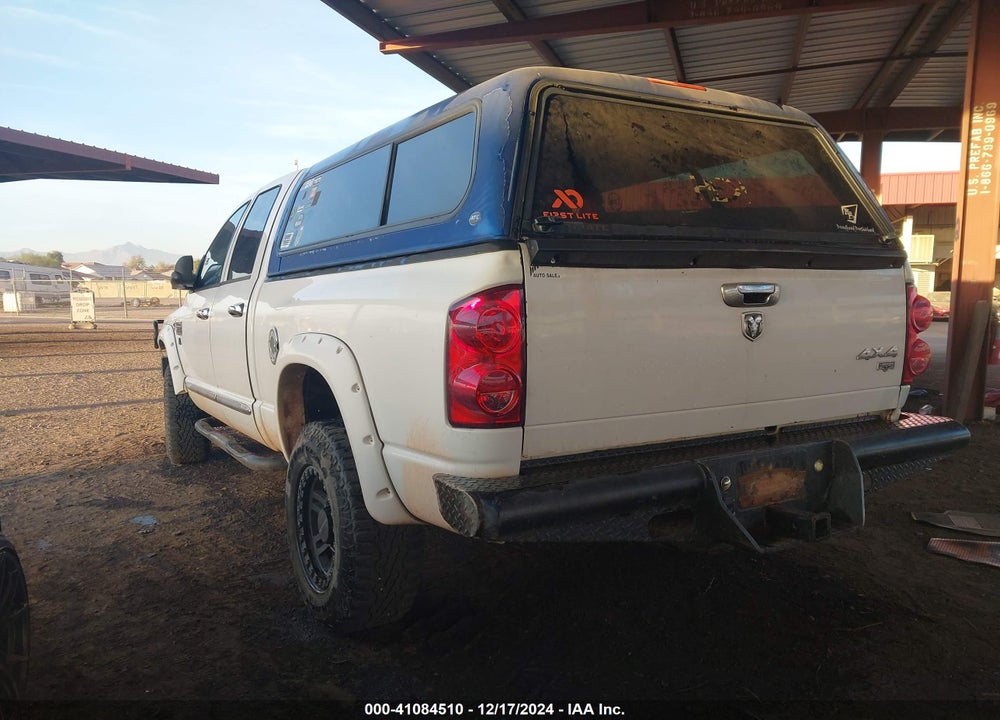 2007 DODGE RAM 2500 LARAMIE VIN: 1D7KS28C97J568464